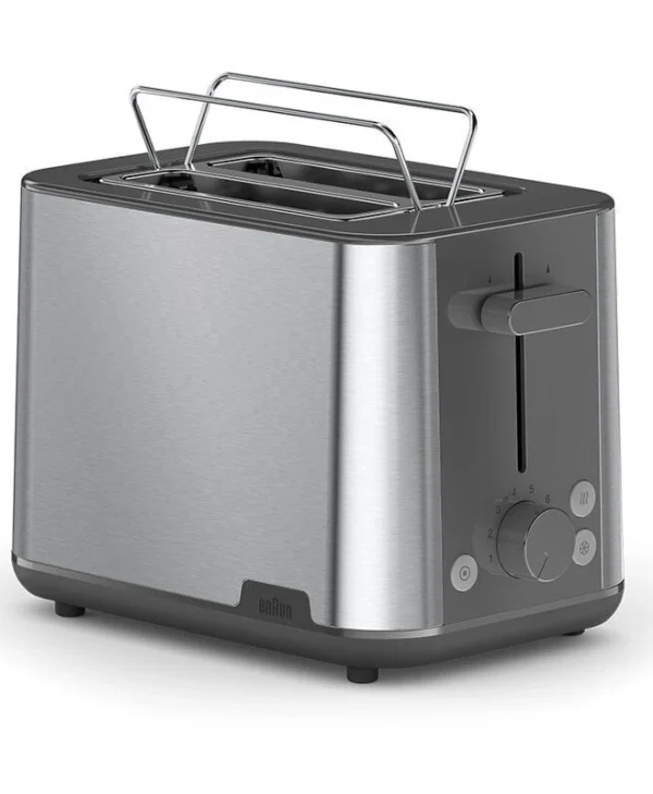Braun Ht 1510 Φρυγανιέρα 2 Θέσεων 900W Γκρι 0X23010049
