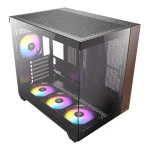 Antec CX800 RGB Gaming Midi Tower Κουτί Υπολογιστή με Πλαϊνό Παράθυρο Wood 0-761345-10137-0 - Image 5