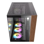 Antec CX800 RGB Gaming Midi Tower Κουτί Υπολογιστή με Πλαϊνό Παράθυρο Wood 0-761345-10137-0 - Image 6