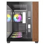 Antec CX800 RGB Gaming Midi Tower Κουτί Υπολογιστή με Πλαϊνό Παράθυρο Wood 0-761345-10137-0 - Image 8