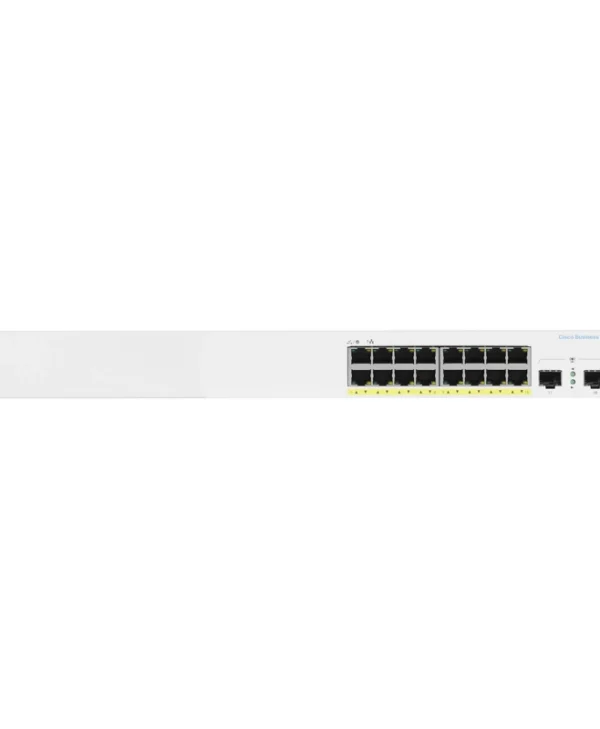 Cisco CBS220-16P-2G-EU Managed L2 PoE+ Switch με 16 Θύρες Gigabit (1Gbps) Ethernet και 2 SFP Θύρες