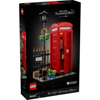 LEGO Ideas Red London Telephone Box για 18+ ετών Ετών 1460τμχ 21347