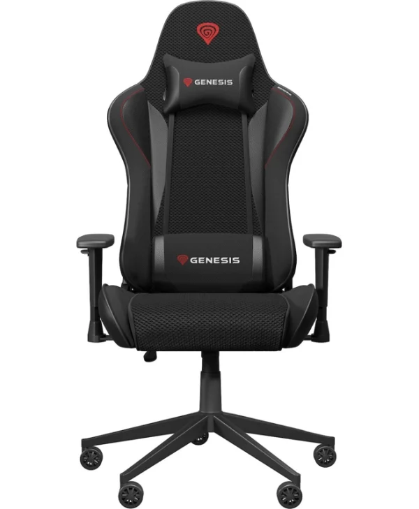 Genesis Nitro 440 G2 Υφασμάτινη Καρέκλα Gaming Μαύρη NFG-2115