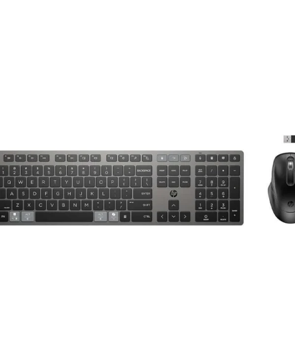 HP 720 Multi-Device Ασύρματο Bluetooth Σετ Πληκτρολόγιο & Ποντίκι International English 9T5A9AA