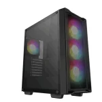 Deepcool CC560 V2 Mesh Gaming Midi Tower Κουτί Υπολογιστή με Πλαϊνό Παράθυρο Μαύρο R-CC560-BKAMA4-G-2