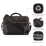 Wenger Xe Τσάντα Ώμου / Χειρός για Laptop 16" σε Μαύρο χρώμα 653299 - Image 6