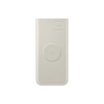 Samsung U2510 Power Bank 10000mAh 25W με 2 Θύρες USB-C Power Delivery Μπεζ EB-U2510XUEGEU
