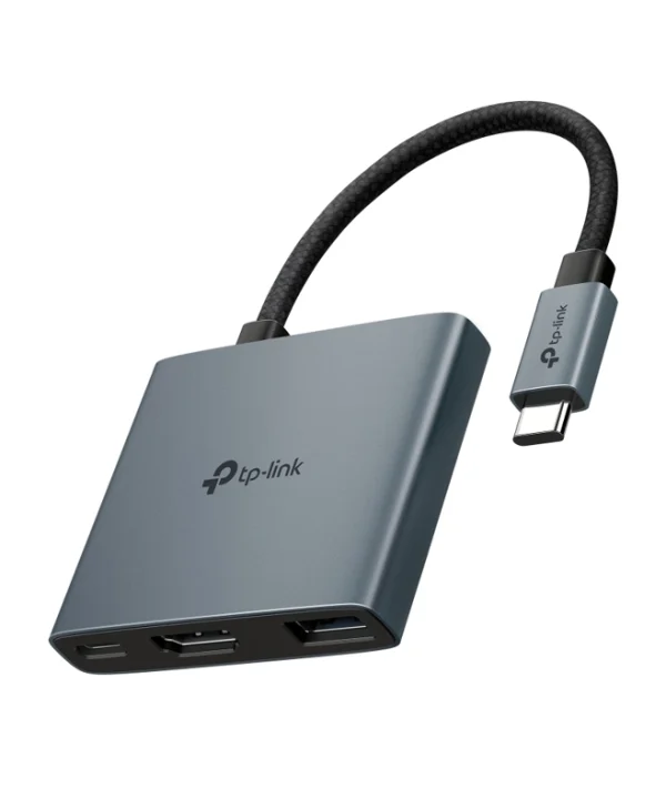TP-LINK UH3020C USB-C Docking Station με HDMI 4K PD Γκρι