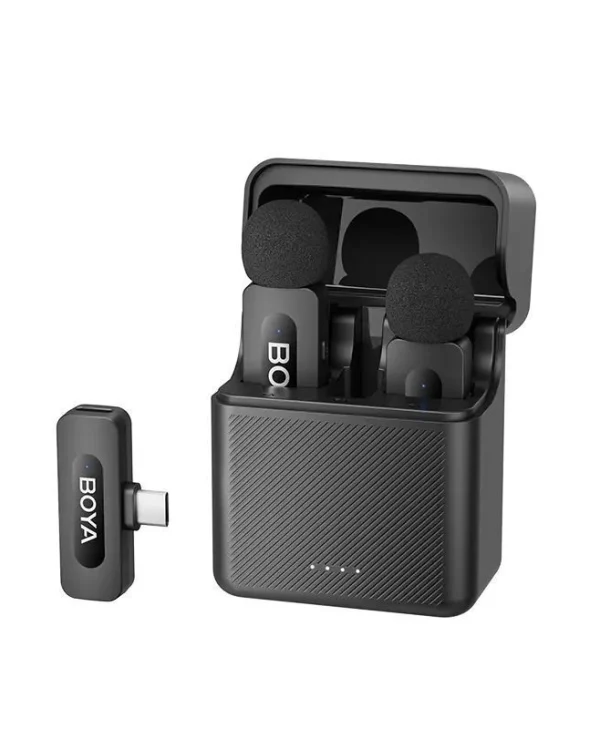 Boya BY-V30 Type-C Ασύρματο Μικρόφωνο Πέτου, Clip On για Κινητό