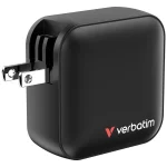 Verbatim Φορτιστής Χωρίς Καλώδιο GaN με Θύρα USB-A και 3 Θύρες USB-C 100W Power Delivery / Quick Charge 3.0 Μαύρος (Mini) 32231 - Image 2