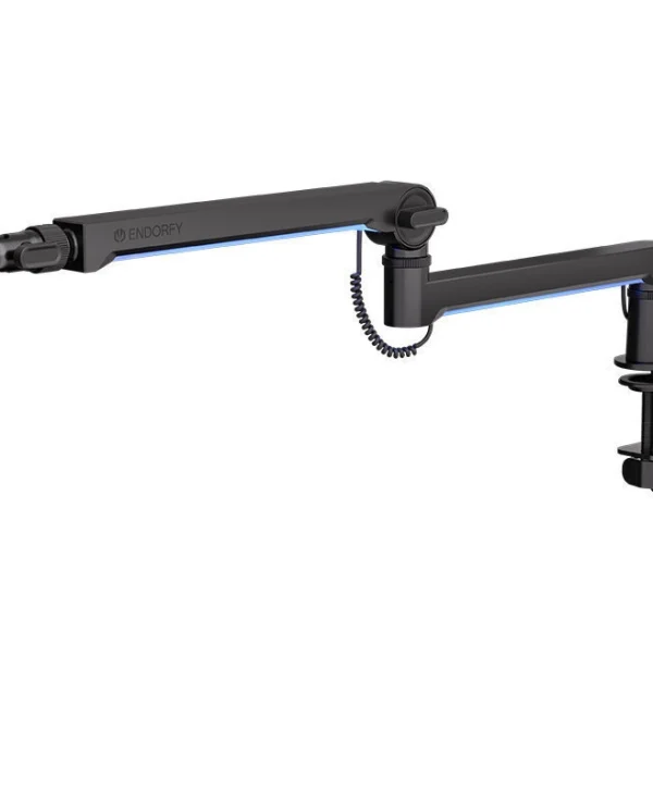 Endorfy Broadcast Low Profile Rgb Microphone Arm Head Weight 2 Kg EY0A010
