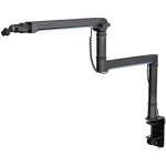 Endorfy Broadcast Low Profile Rgb Microphone Arm Head Weight 2 Kg EY0A010 - Image 4