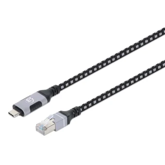 Manhattan U/UTP Καλώδιο Δικτύου Ethernet 2m Μωβ 1τμχ 394826
