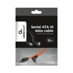 Cablexpert 7-Pin SATA III - 7-Pin SATA III Cable 30cm Κόκκινο (CC-SATAM-DATA90-0.3M) - Image 4