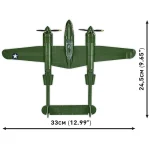 Cobi Τουβλάκια Lockheed P-38 Lightning για 6+ ετών Ετών 332τμχ COBI-5882 - Image 7