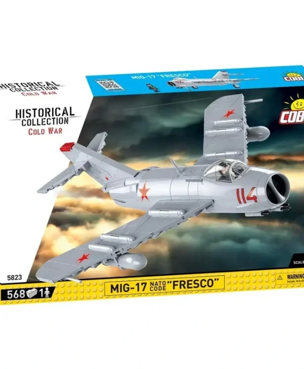 Cobi Τουβλάκια Historical Collection Cold War Mig-17 Fresco για 7+ ετών Ετών 568τμχ COBI-5823