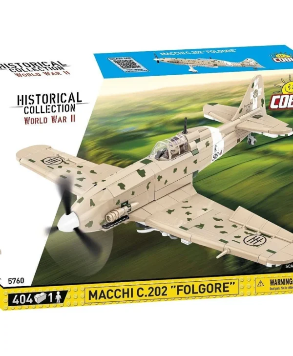 Cobi Historical Collection Plastic Blocks World War Ii Macchi C.202 Folgore Cobi-5760 COBI-5760