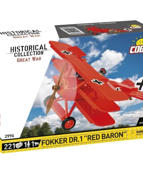 Cobi Κύβοι Fokker Dr.1 Red Baron 221τμχ COBI-2996