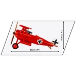 Cobi Κύβοι Fokker Dr.1 Red Baron 221τμχ COBI-2996 - Image 6