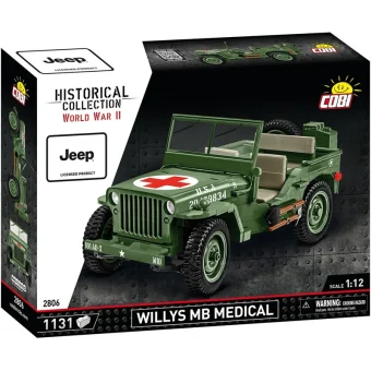 Cobi Τουβλάκια Willys MB Medical για 7+ ετών Ετών 1131τμχ COBI-2806