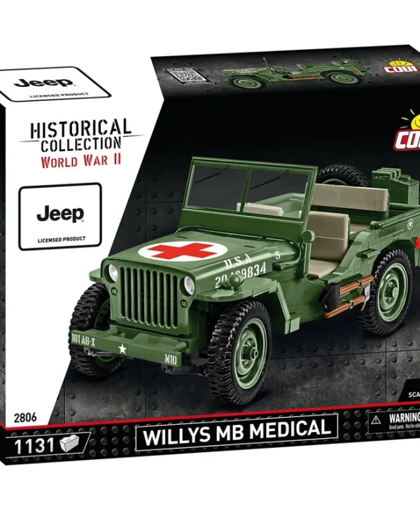 Cobi Τουβλάκια Willys MB Medical για 7+ ετών Ετών 1131τμχ COBI-2806