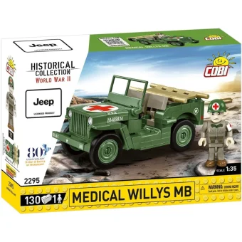 Cobi Τουβλάκια Medical Willys MB για 6+ ετών Ετών 130τμχ COBI-2295