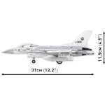 Cobi Τουβλάκια F-16 Am Fighting Falcon 425τμχ COBI-5896 - Image 4