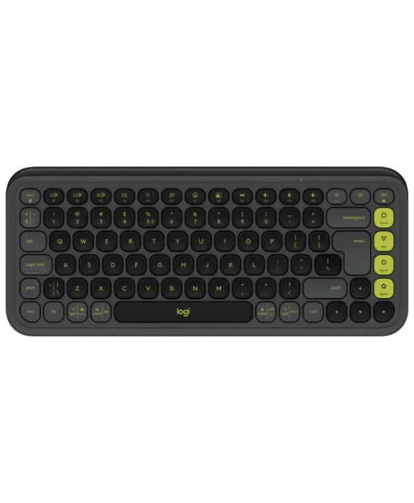 Logitech Pop Icon Ασύρματο Bluetooth Πληκτρολόγιο Αγγλικό US Πράσινο 920-013071