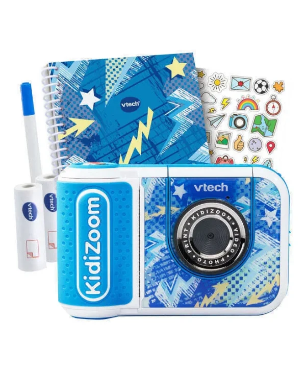 Vtech Kidizoom Print Scrapbook Bundle Παιδική Φωτογραφική Μηχανή με Θερμική Εκτύπωση Μπλε 80-549134