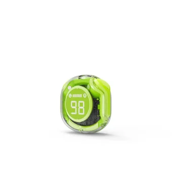 Gembird TWST-01 In-ear Bluetooth Handsfree Ακουστικά με Θήκη Φόρτισης Πράσινα TWST-01-G