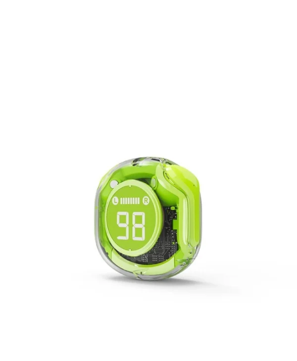 Gembird TWST-01 In-ear Bluetooth Handsfree Ακουστικά με Θήκη Φόρτισης Πράσινα TWST-01-G