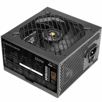 Mars Gaming MPB650SI 650W Μαύρο Τροφοδοτικό Υπολογιστή Full Wired 80 Plus Bronze TACMARS-MPB650SI