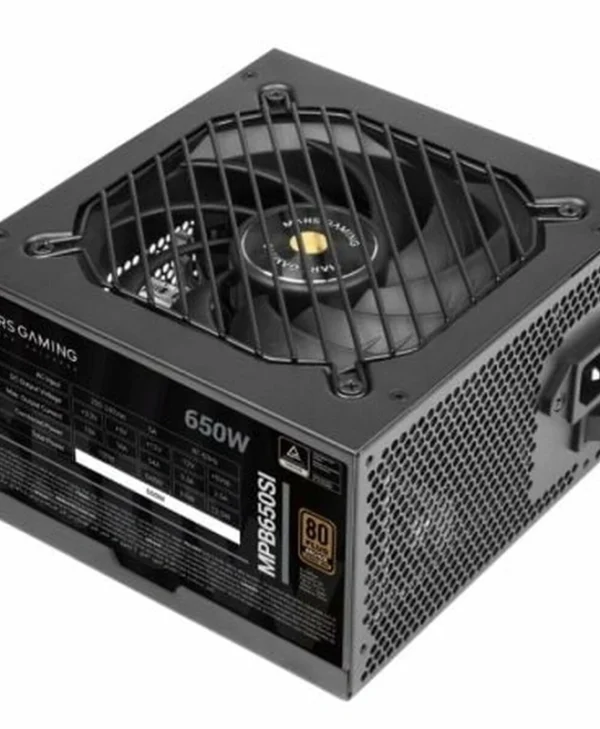 Mars Gaming MPB650SI 650W Μαύρο Τροφοδοτικό Υπολογιστή Full Wired 80 Plus Bronze TACMARS-MPB650SI