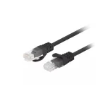 Lanberg U/UTP Cat.6 Καλώδιο Δικτύου Ethernet 3m Μαύρο 1τμχ PCU6-20CC-0300-BK