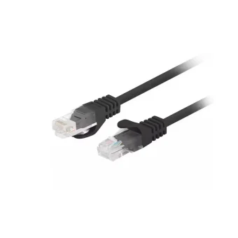 Lanberg U/UTP Cat.6 Καλώδιο Δικτύου Ethernet 3m Μαύρο 1τμχ PCU6-20CC-0300-BK