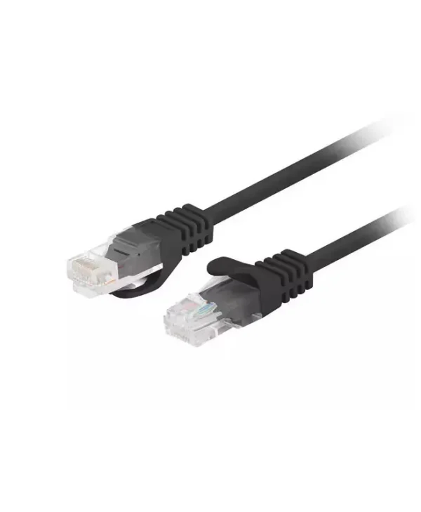 Lanberg U/UTP Cat.6 Καλώδιο Δικτύου Ethernet 3m Μαύρο 1τμχ PCU6-20CC-0300-BK