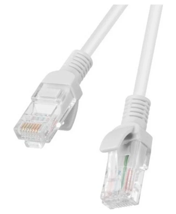 Lanberg U/UTP Cat.6 Καλώδιο Δικτύου Ethernet 1.5m Λευκό 10τμχ PCU6-20CC-0150-S
