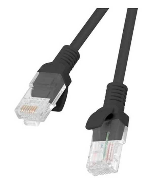 Lanberg U/UTP Cat.5e Καλώδιο Δικτύου Ethernet 0.5m Μαύρο PCU5-20CC-0050-BK