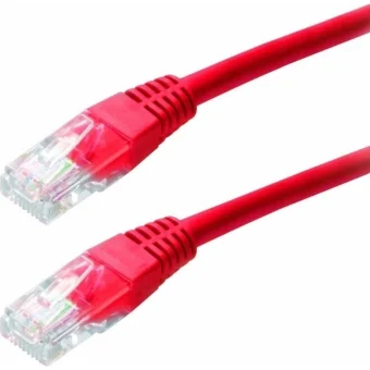 U/UTP Cat.5e Καλώδιο Δικτύου Ethernet 0.25m Κόκκινο 10τμχ PCU5-20CC-0025-R