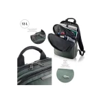 Miquelrius Τσάντα Πλάτης για Laptop 16" σε Πράσινο χρώμα 844.169834 A168255 - Image 2