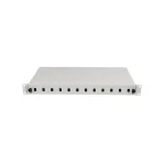 Lanberg Οπτικό Patch Panel για Rack 1U 19" 12 Θυρών Γκρι FOP1-12SS-LDS - Image 3