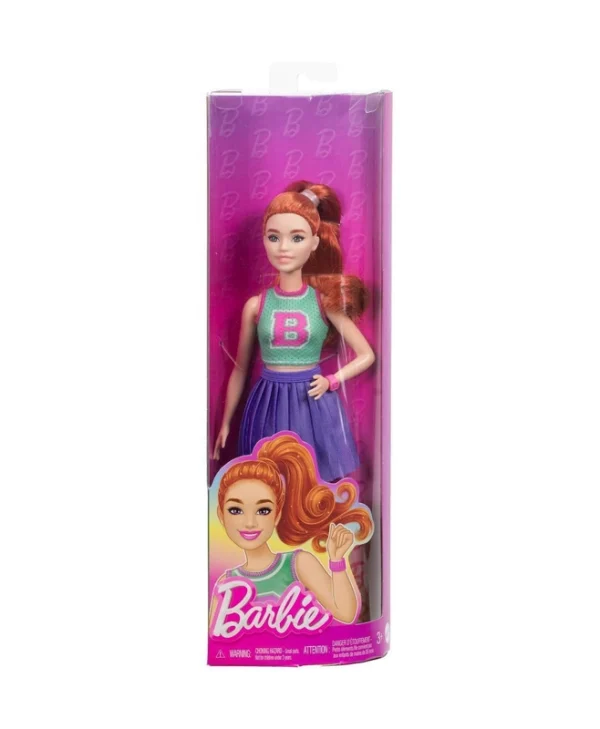 Mattel Barbie Fashionistas #232 Ginger Hair Freckles Doll Hyt90 HYT90