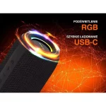 Tracer XtremeBeat Lite Ηχείο Bluetooth 10W με Διάρκεια Μπαταρίας έως 6 ώρες Μαύρο TRAGLO47540 - Image 9