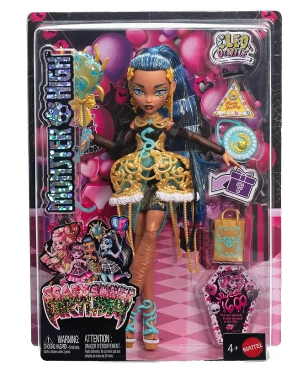 Mattel Monster High Scary Sweet Birthday Cleo Συλλεκτική Κούκλα για 4+ ετών+ Ετών JBG76