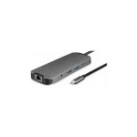 Chieftec DSC-901 USB-C Docking Station με HDMI 4K PD Ethernet Μαύρο