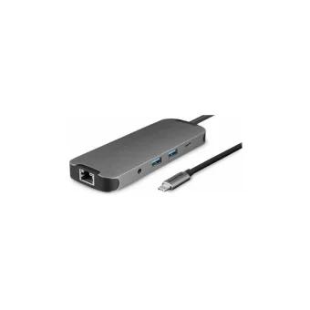 Chieftec DSC-901 USB-C Docking Station με HDMI 4K PD Ethernet Μαύρο