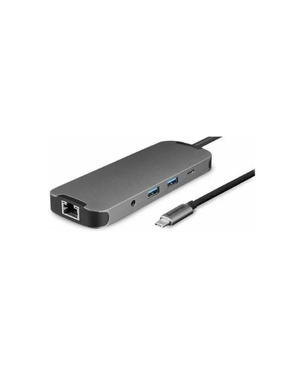 Chieftec DSC-901 USB-C Docking Station με HDMI 4K PD Ethernet Μαύρο