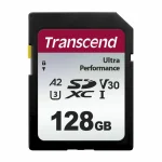 Transcend SDXC 128GB Class 10 U3 V30 A2 UHS-I TS128GSDC340S
