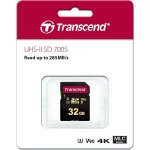 Transcend 700S SDHC 32GB Class 10 U3 V90 UHS-II TS32GSDC700S - Image 2