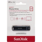 Sandisk iXpand 256GB USB 2.0 Stick με σύνδεση USB-C & Lightning SDIXD0N-256G-GN6NE - Image 2